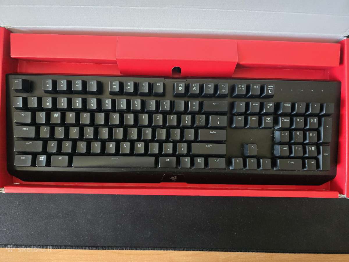 Blackwidow X Chroma mechaninė klaviatūra - nuotraukos Nr. 2