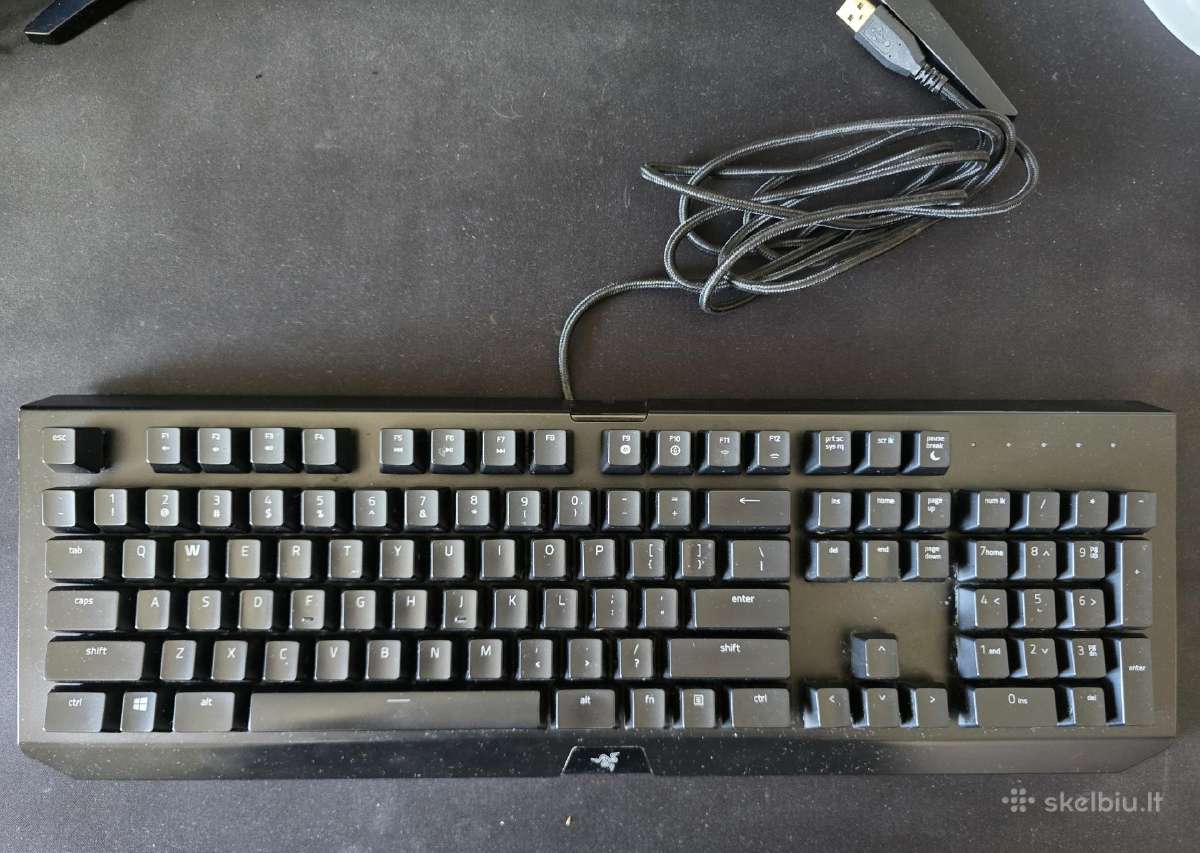 Blackwidow X Chroma mechaninė klaviatūra