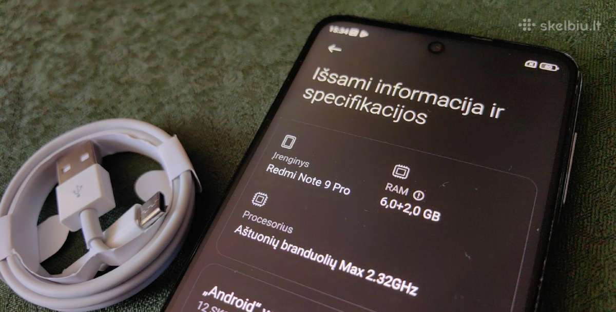 Xiaomi Redmi Note 9 Pro 8/128gb - nuotraukos Nr. 7