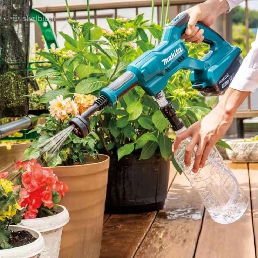 Akumuliatorinė slėginė plovyklė Makita Dhw180z - nuotraukos Nr. 20