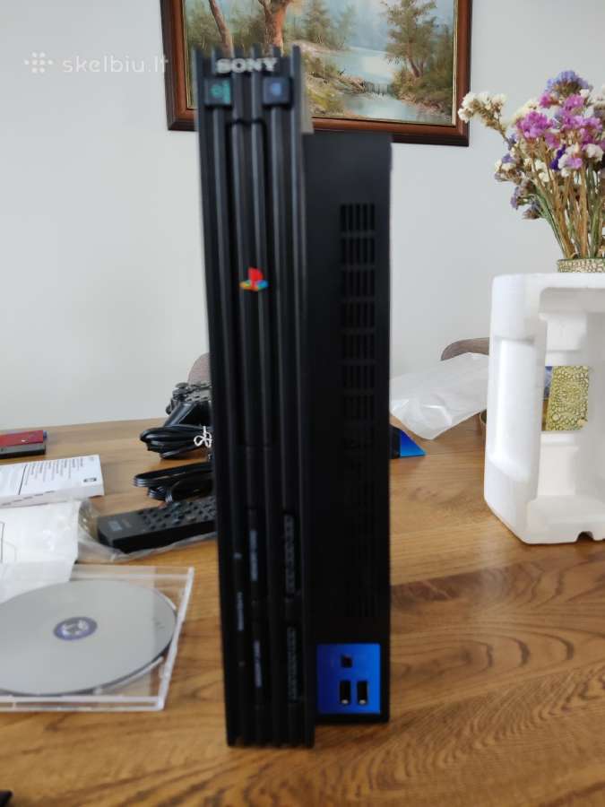 Playstation 2 fat su visais priedais - nuotraukos Nr. 8