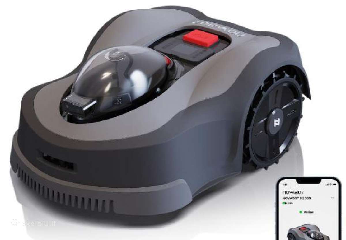 Akcija vejapjovė robotas Novabot N2000 iki 60a