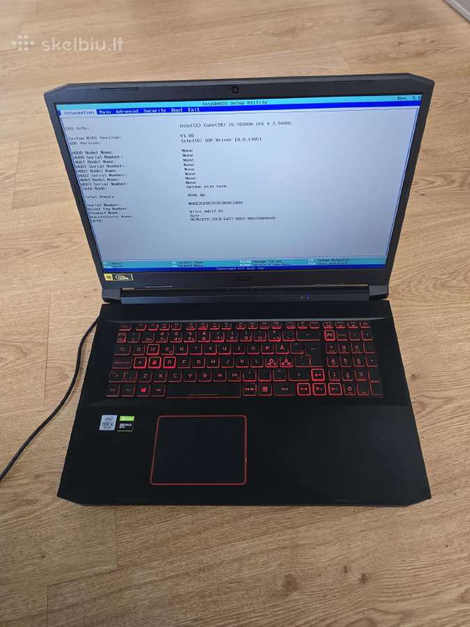 Acer nitro 5 ir hp Omen