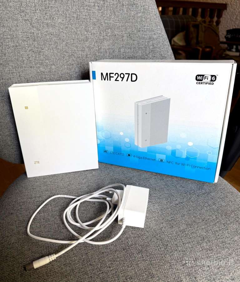 Maršrutizatorius modemas Zte Mf297d 4G Lte WiFi 6