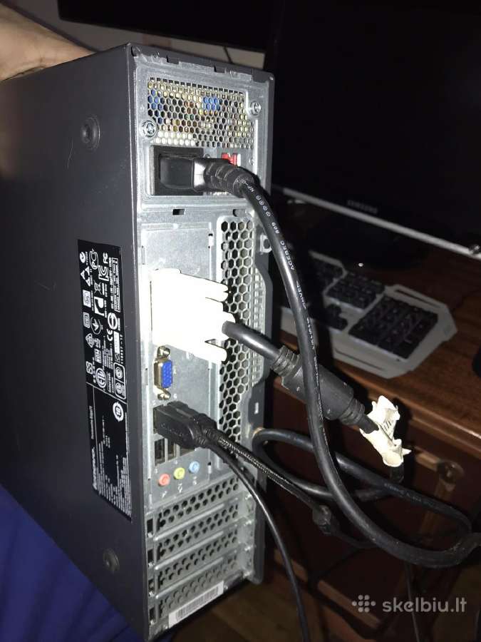 Naudotas Lenovo kompiuteris (Intel 2.90ghz, 6gb Ra - nuotraukos Nr. 3