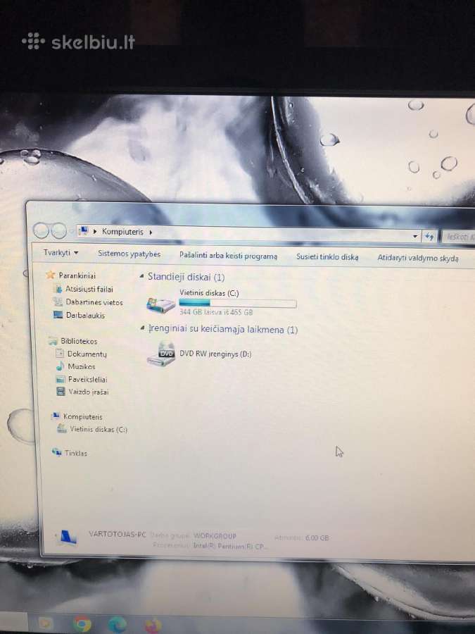 Naudotas Lenovo kompiuteris (Intel 2.90ghz, 6gb Ra - nuotraukos Nr. 5