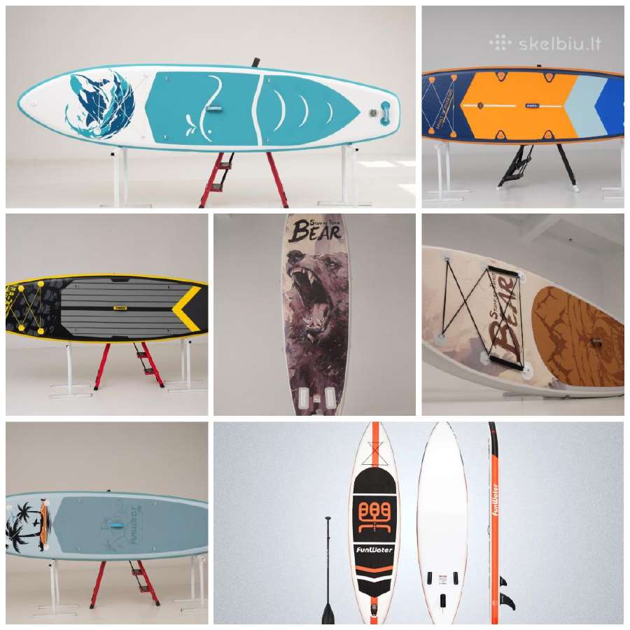 Pripučiama irklentė Sup Paddle board + sedynė