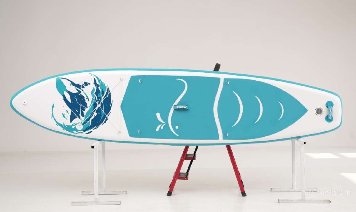 Pripučiama irklentė Sup Paddle board + sedynė - nuotraukos Nr. 10