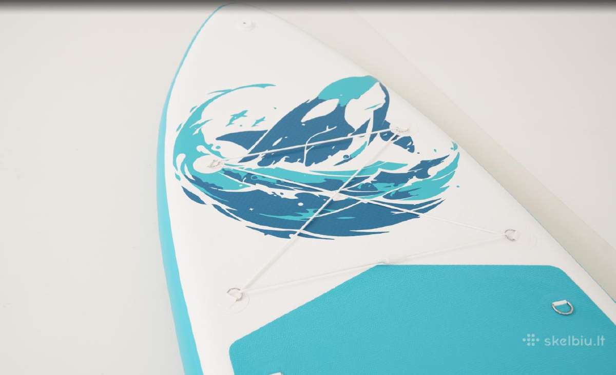 Pripučiama irklentė Sup Paddle board + sedynė - nuotraukos Nr. 12