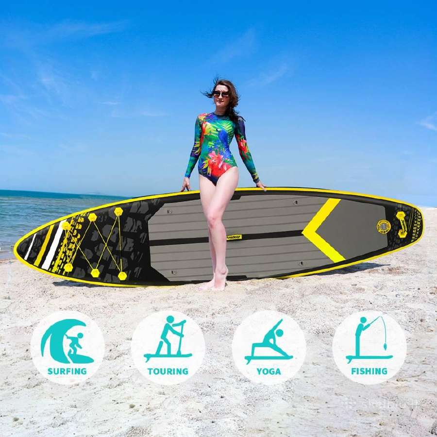 Pripučiama irklentė Sup Paddle board + sedynė - nuotraukos Nr. 26