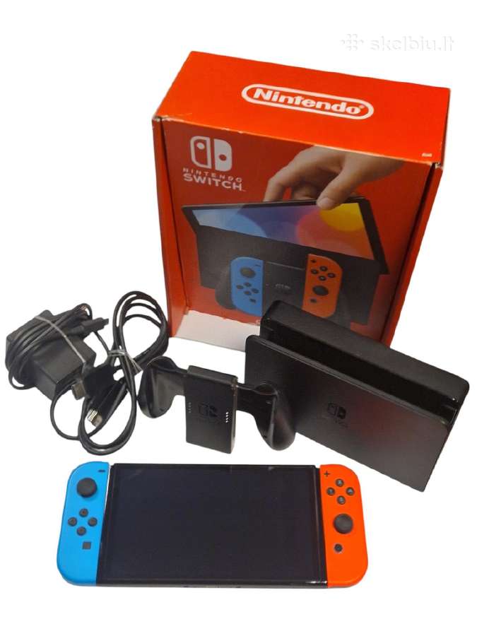 Nintendo Switch Oled + 3 mėn. garantija - nuotraukos Nr. 2