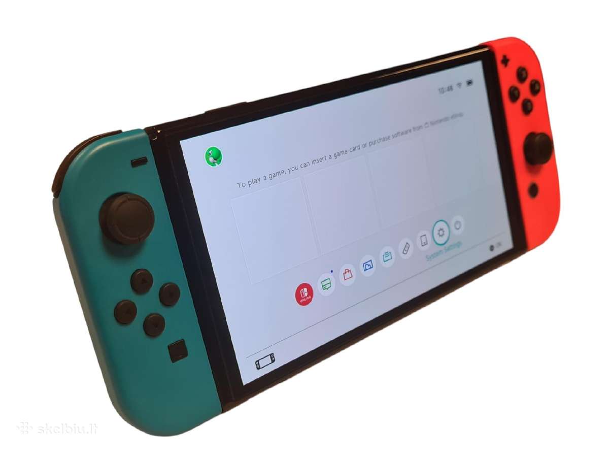 Nintendo Switch Oled + 3 mėn. garantija - nuotraukos Nr. 4