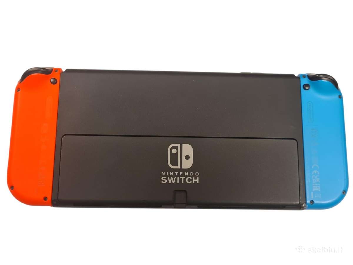 Nintendo Switch Oled + 3 mėn. garantija - nuotraukos Nr. 5