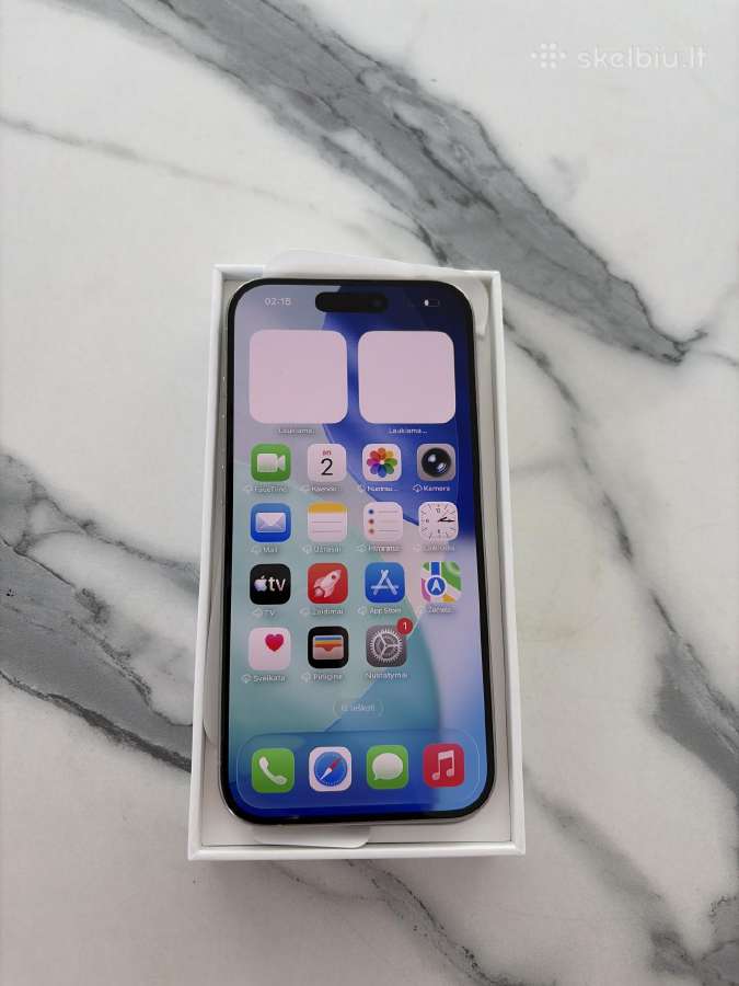 Naudotas iPhone 15pro 128gb