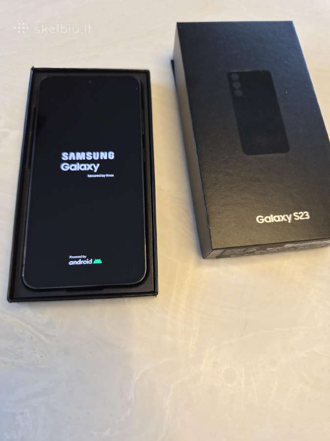 Samsung Galaxy S23 256gb juodas