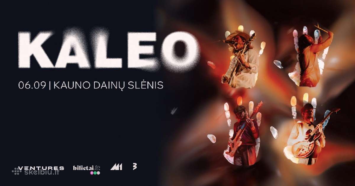 Parduodu 4 Stovimus Bilietus Į Kaleo