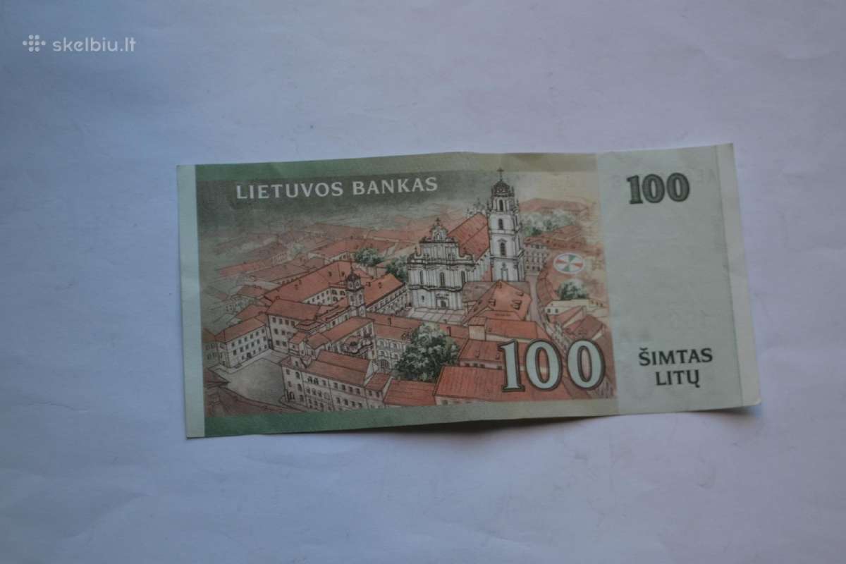 100 Litu 2007 m.ae - nuotraukos Nr. 2