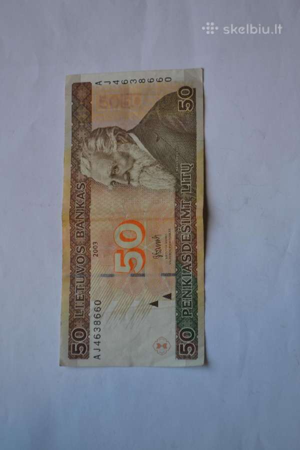 50 Litu 2003 M. Aj