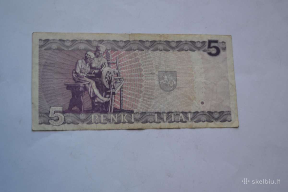 5 litai 1993 m.gad - nuotraukos Nr. 2
