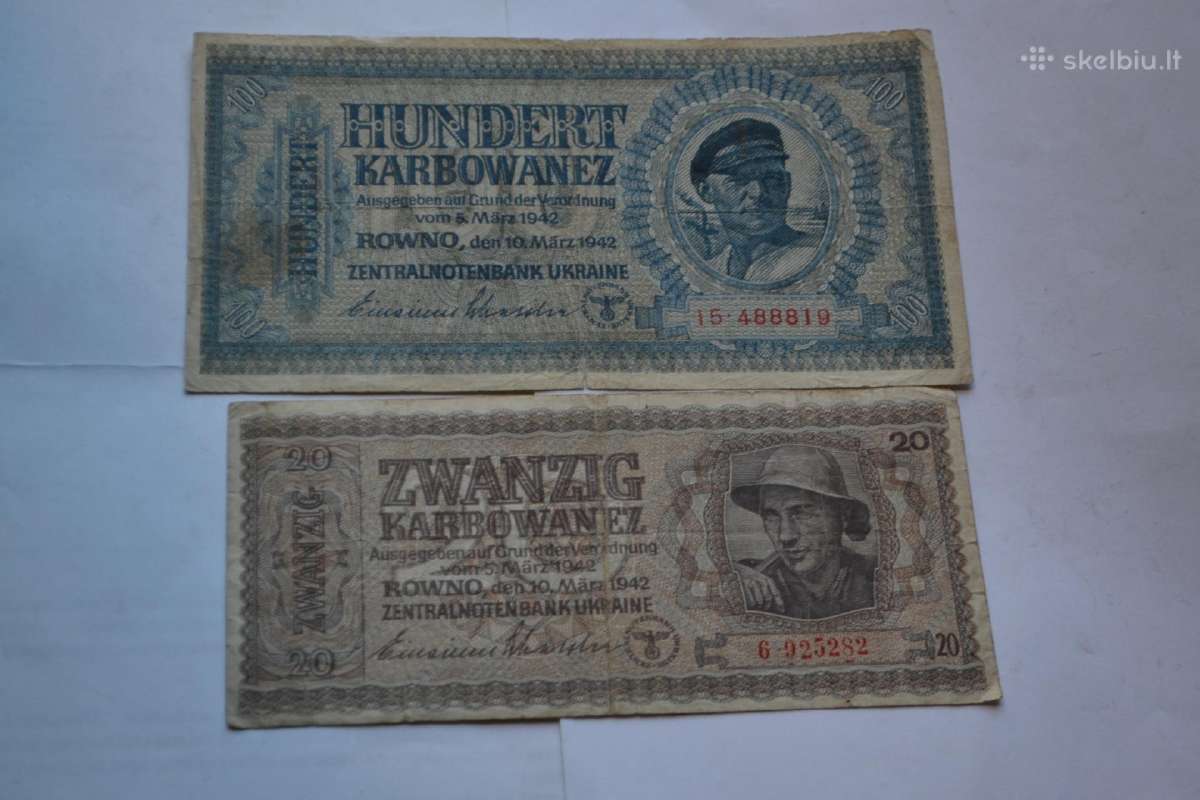 1942 m. Ukrainos banknotai