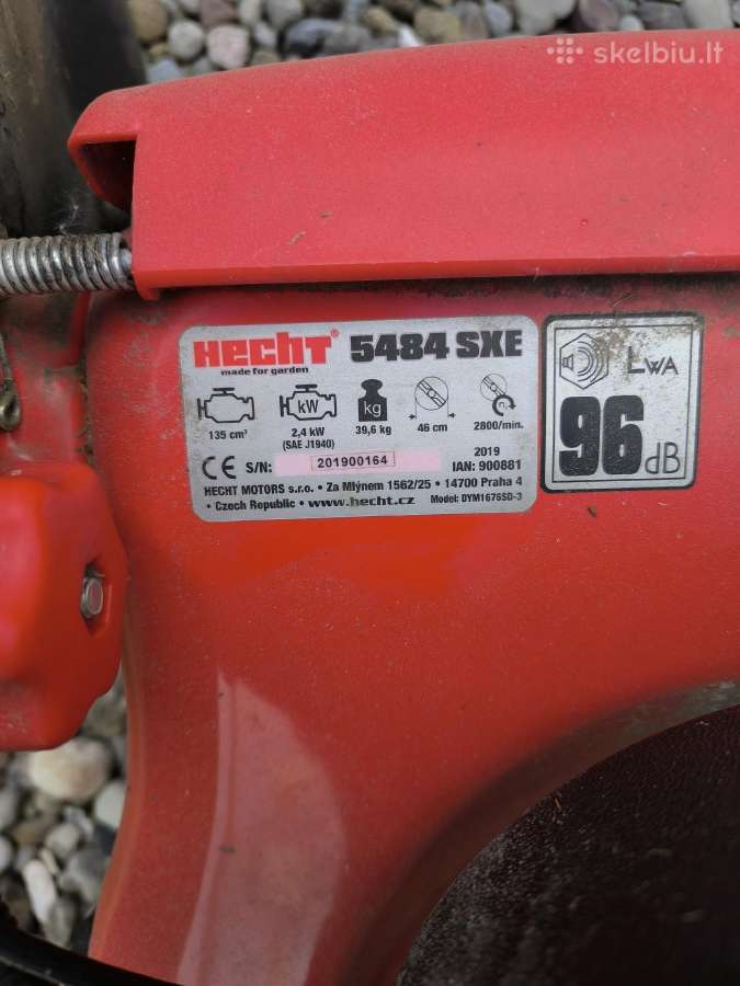 Parduodu vejapjove galinga Hecht 5484sxe