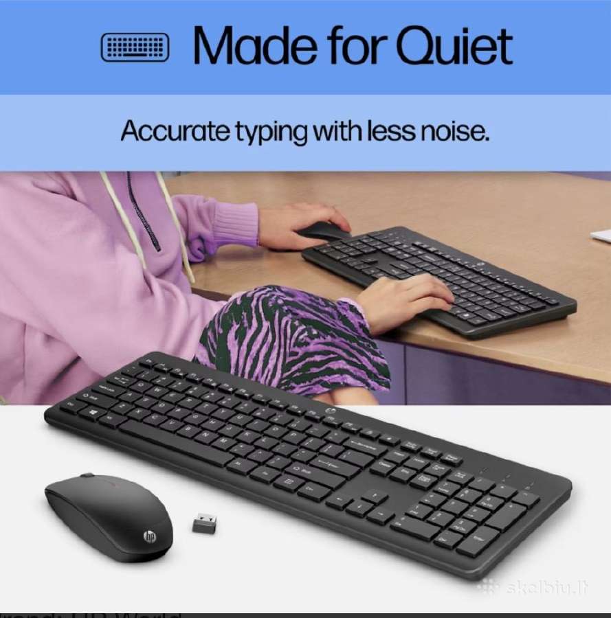 Hp 235 Kb+mouse combo su garantija