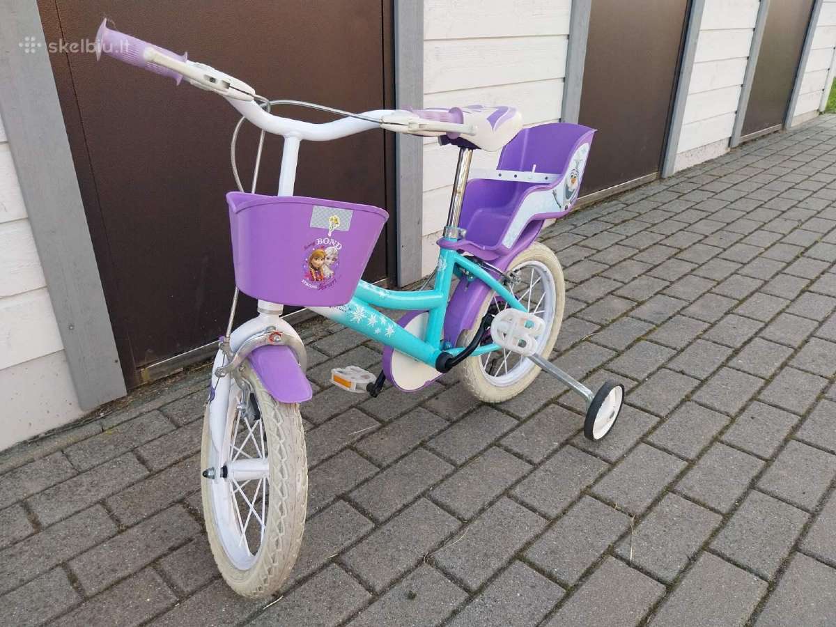 Dviratis vaikams iki 7-8met