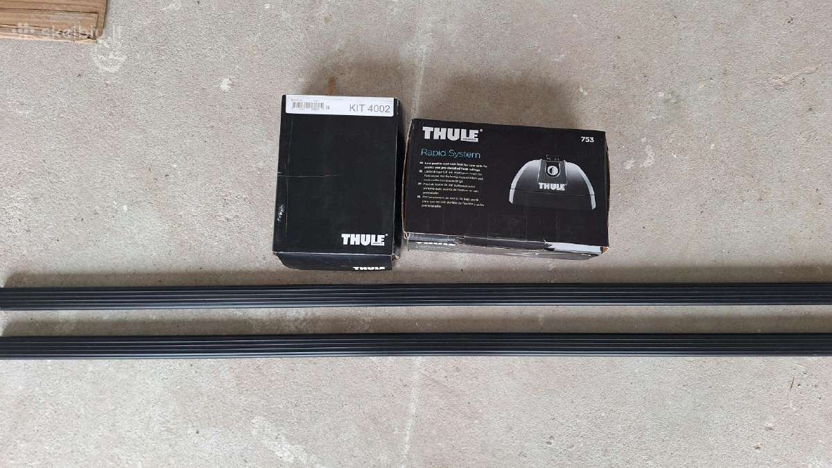Audi Q7 Q5 (Thule) stogo skersiniai