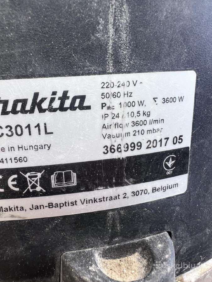 Statybinis siurblys Makita - nuotraukos Nr. 6