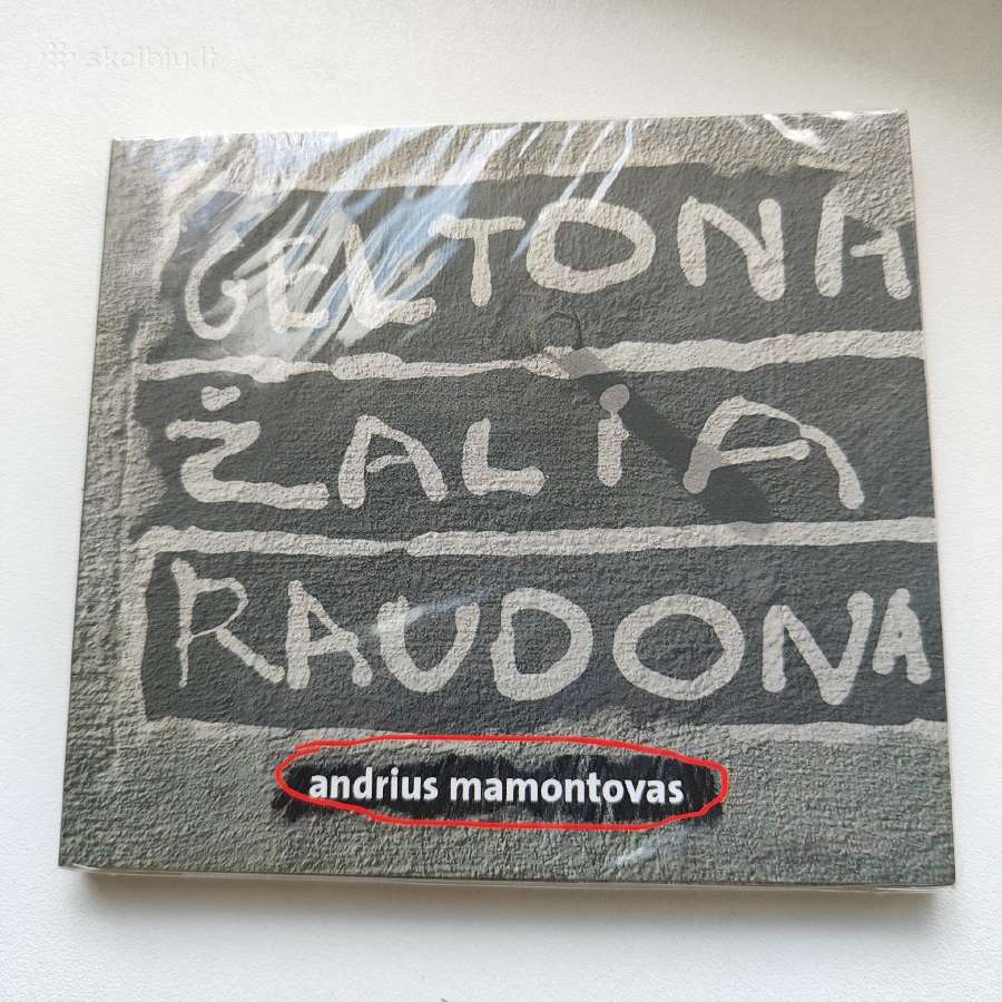 Andriaus Mamantovo Geltona Žalia Raudona
