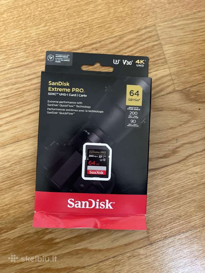 Sandisk Extreme Pro Sdxc 64gb