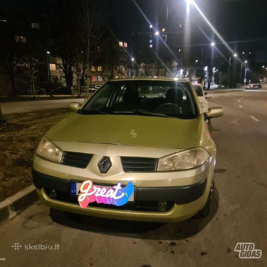 Parduodamas Renault Megane 2005 m.