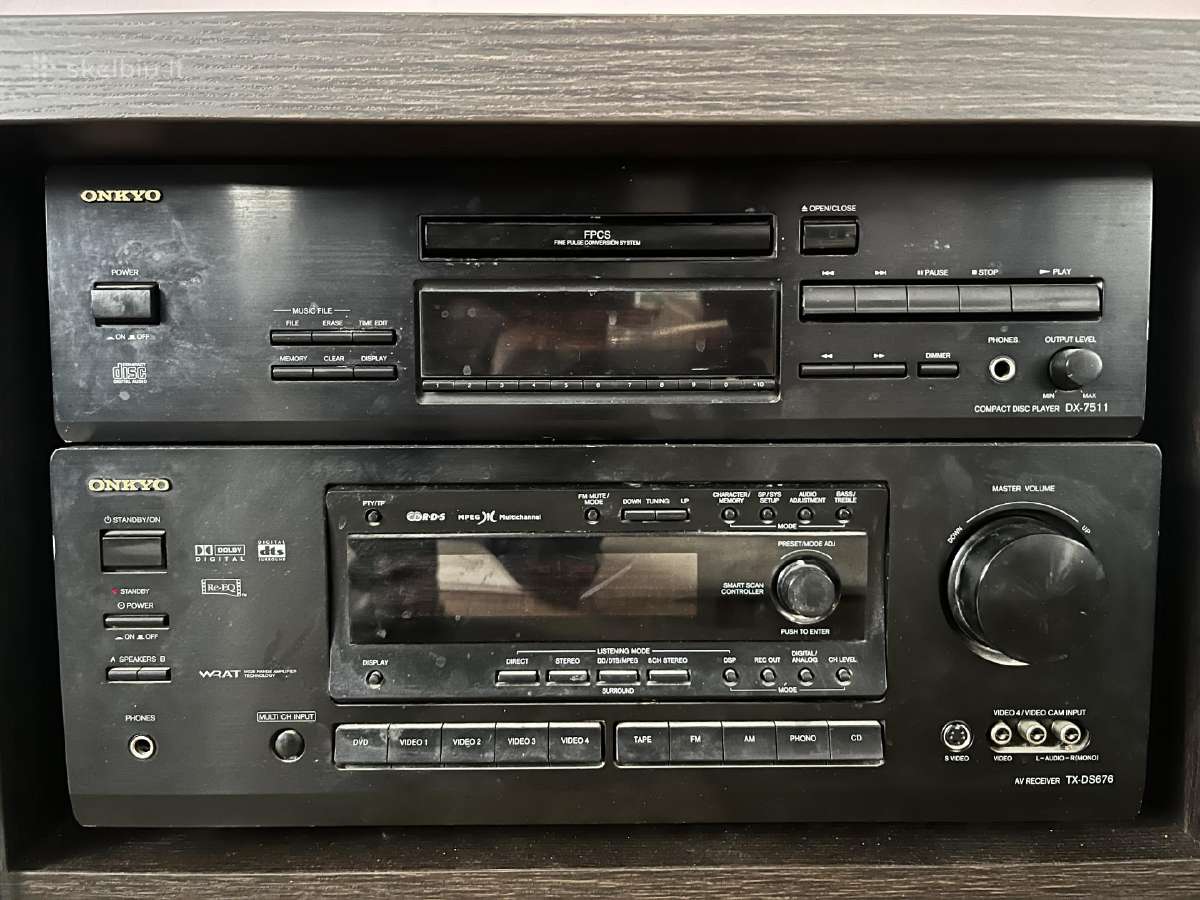Onkyo Tx-ds676 ir Bose kolonėlės - nuotraukos Nr. 6
