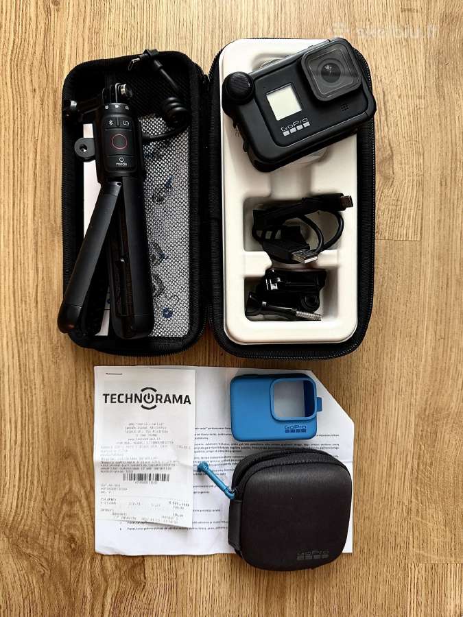 Gopro Hero 8 Black komplektas