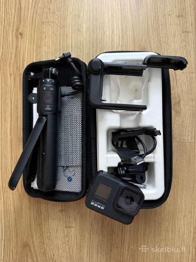 Gopro Hero 8 Black komplektas - nuotraukos Nr. 3