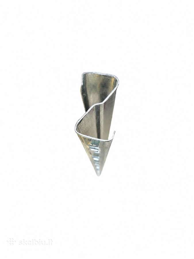 Metaliniai stulpai Z tipo 50x30x1,5mm L2000,l2500 - nuotraukos Nr. 3