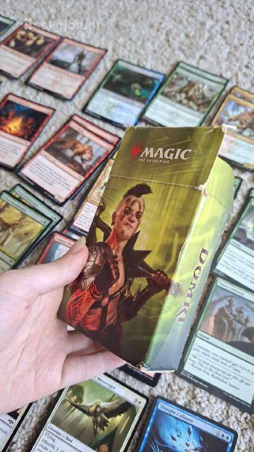 Mtg booster war of spark red/green Domri set