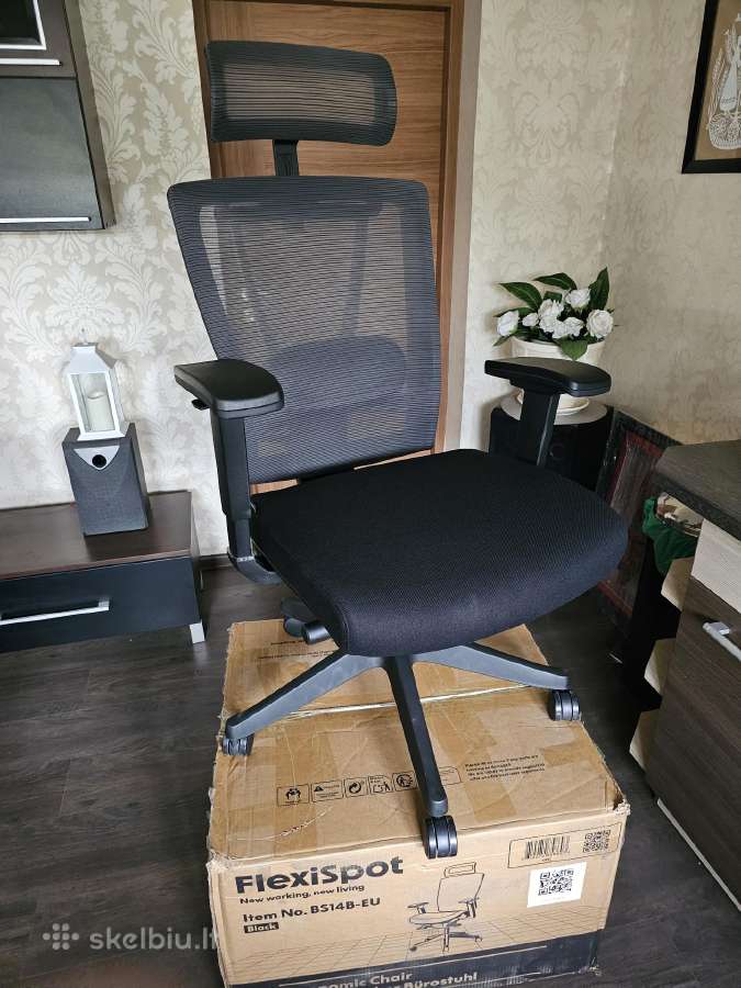 Ergonomiška biuro kėdė su dinaminiu judėjimu - nuotraukos Nr. 7