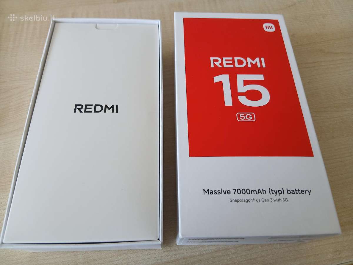 Xiaomi Redmi 15 5G 8/256gb Midnight Black