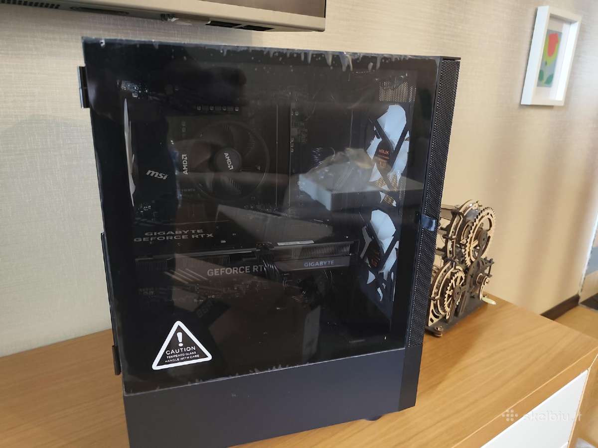 Naujas Žaidimų Kompiuteris Rtx 4060 Ryzen 5 5600+w - nuotraukos Nr. 7
