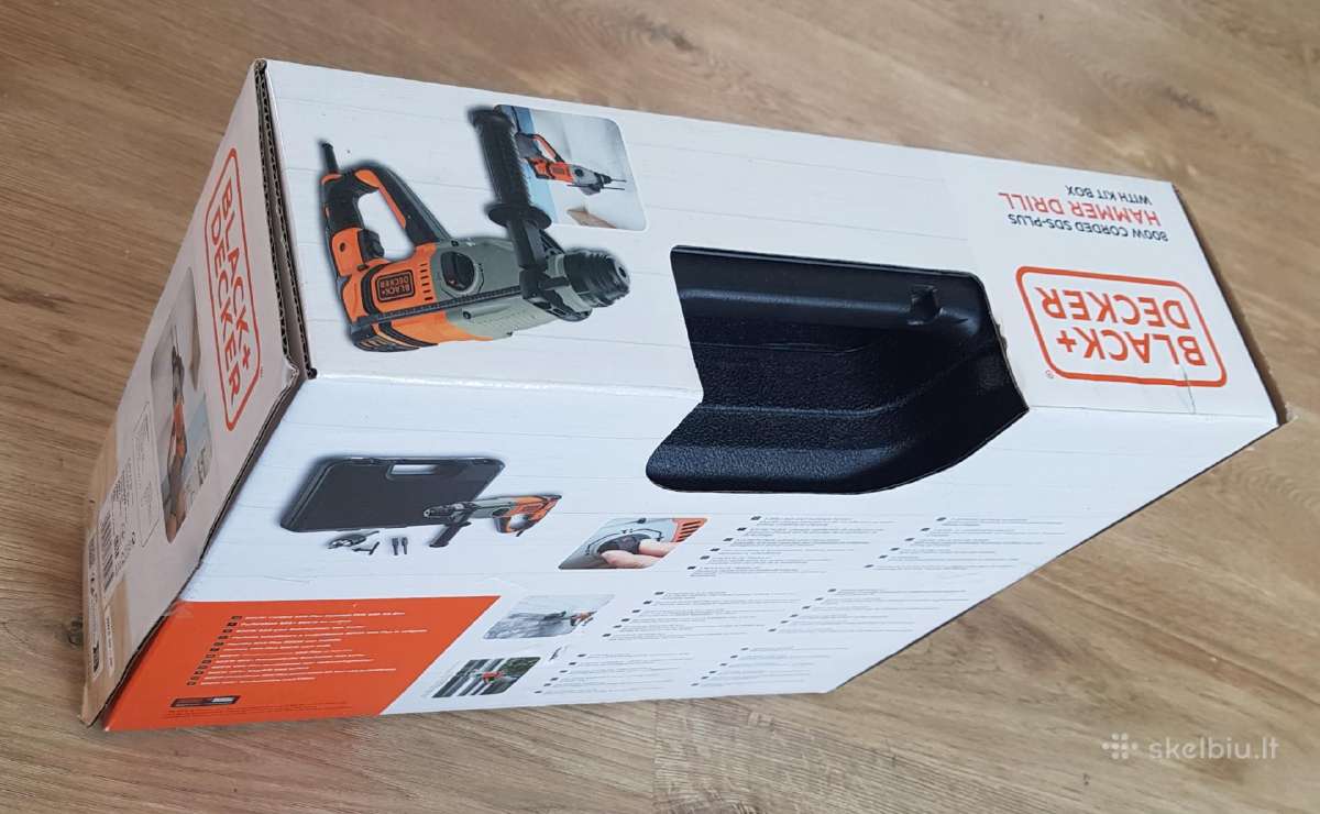 Smūginis gręžtuvas 800w - nuotraukos Nr. 2