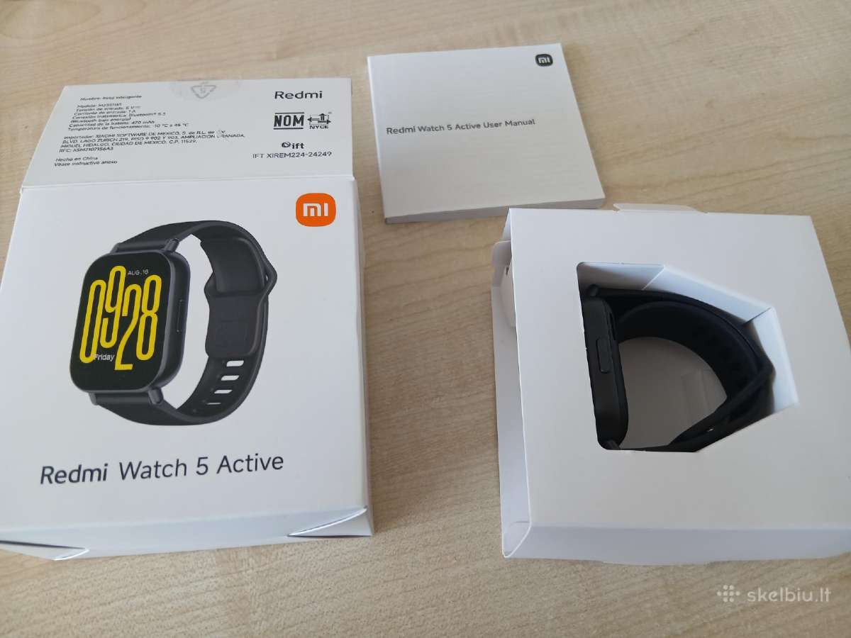 Redmi Watch 5 Active, Midnight Black