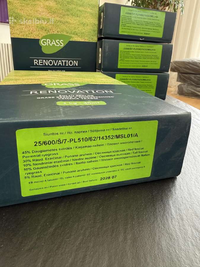 Parduodu Vejos sėklas Renovation, 5kg - nuotraukos Nr. 3