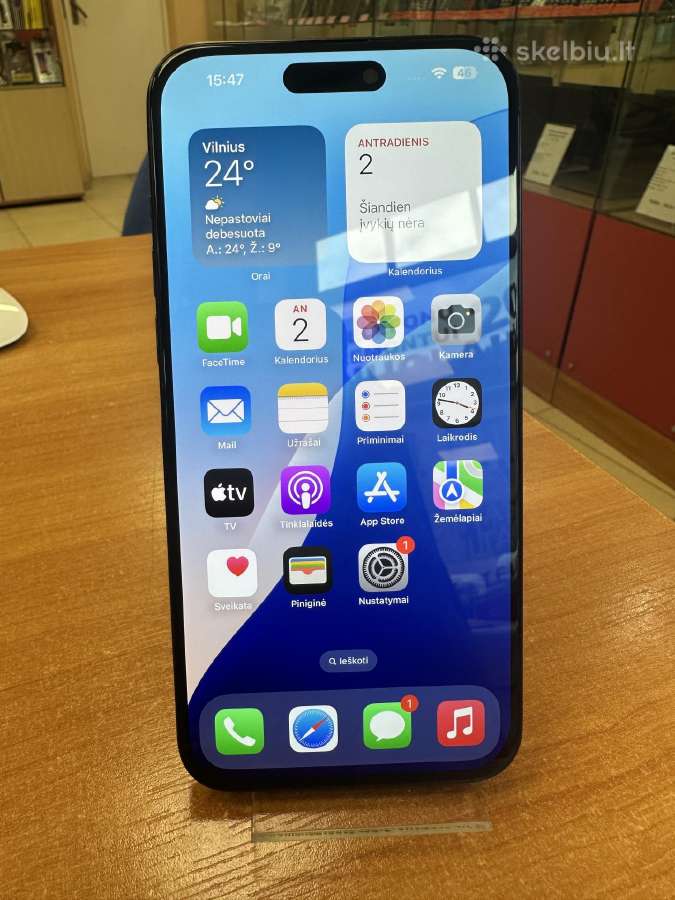 Apple iPhone 15 Pro Max 512 GB (Naudotas)