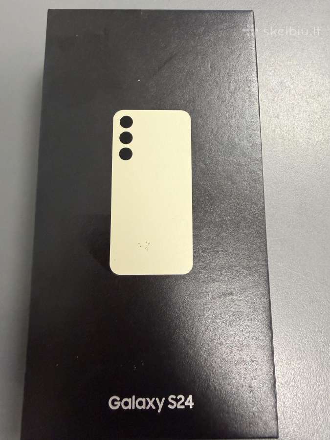 Samsung s24 128gb Naujas Garantija