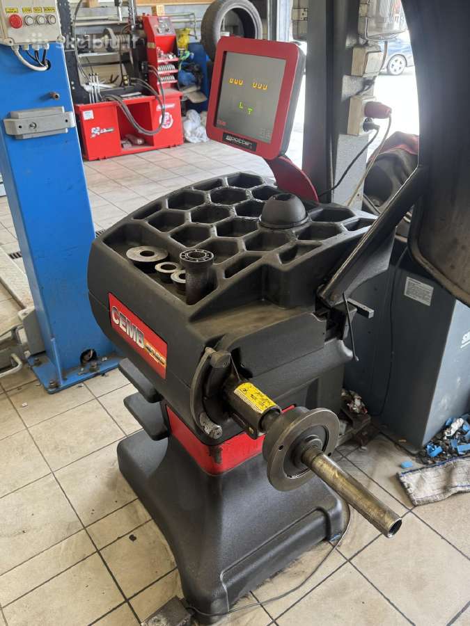 Ratų balansavimo staklės Cemb Er80se Italija - nuotraukos Nr. 5