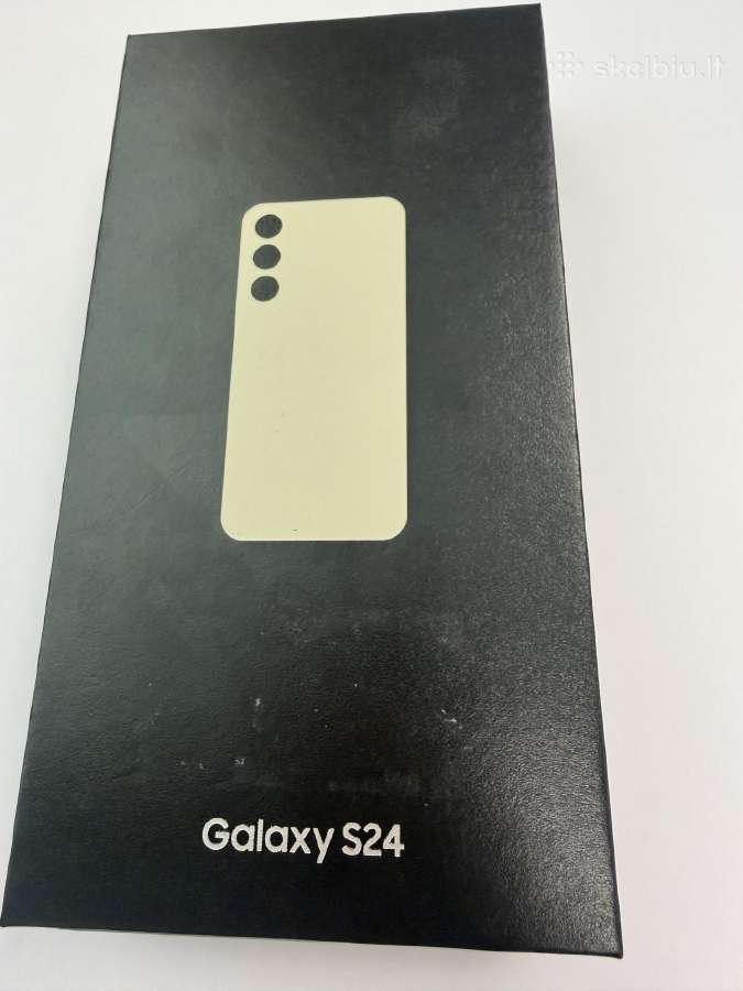 Samsung s24 Naujas su komplektu 128gb