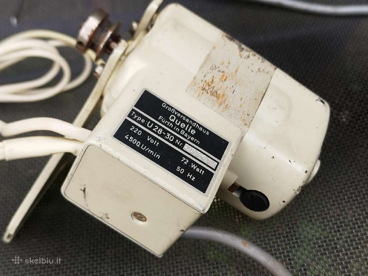 Elektrinis siuvimo mašinos variklis 220v 75w - nuotraukos Nr. 2