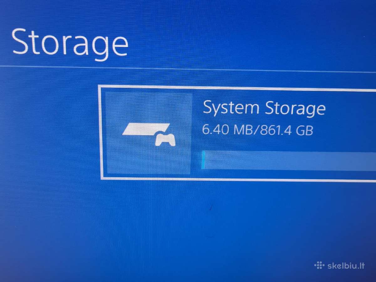 Playstation 4 Slim 1tb + 3 mėn. garantija - nuotraukos Nr. 9