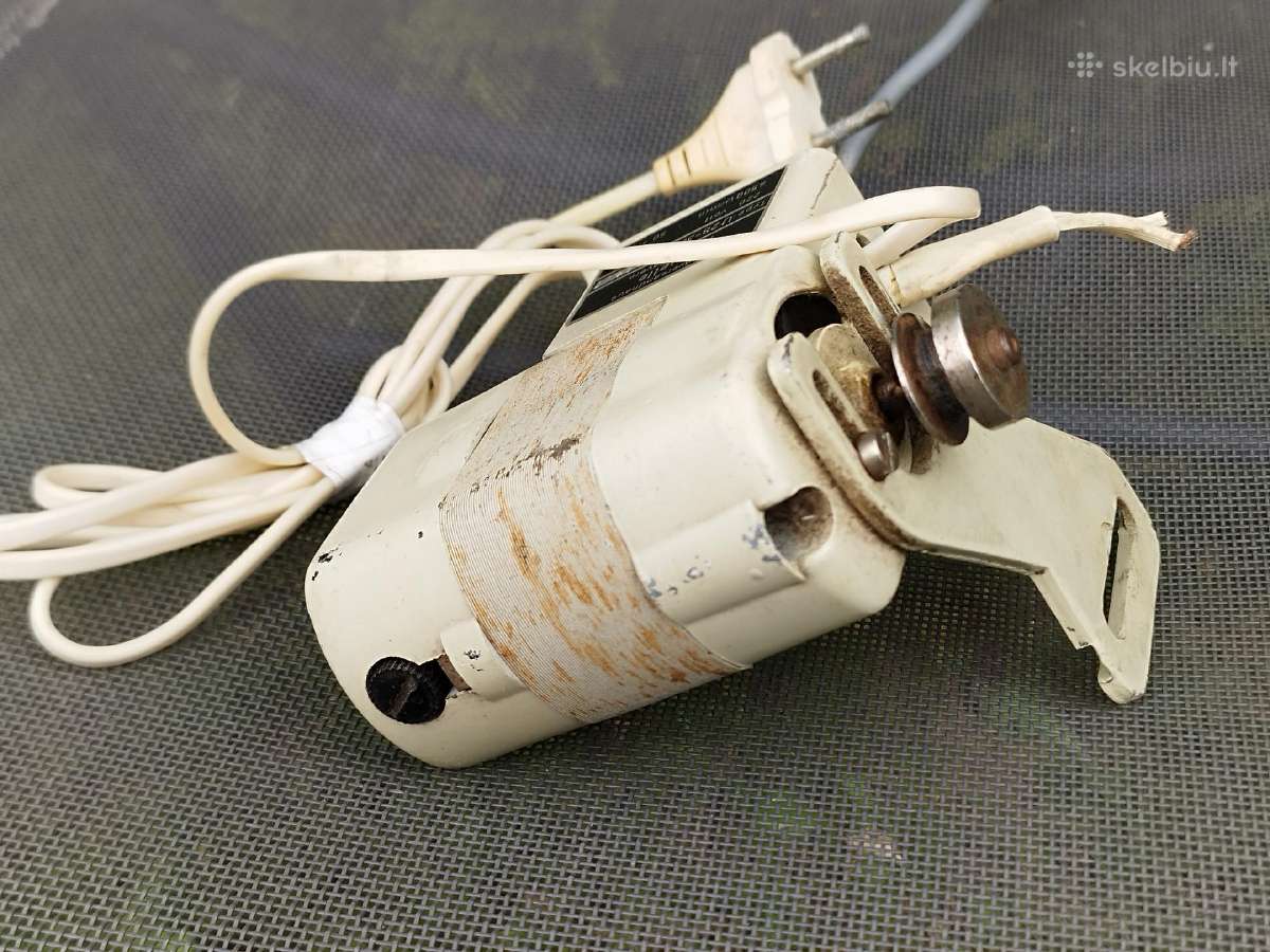 Elektrinis siuvimo mašinos variklis 220v 75w - nuotraukos Nr. 5